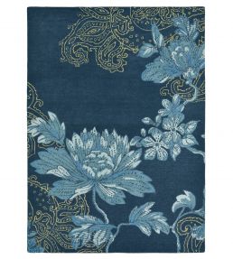 Wedgwood Fabled Floral rug Navy 37508-120180 Navy