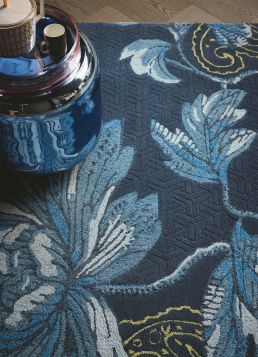 Wedgwood Fabled Floral rug Grey 37504-120180 Grey