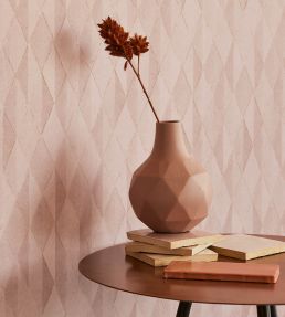 Festival Diamond Wallpaper by Eijffinger Pink