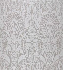Fitzrovia Fabric by Zoffany Grey Pearl