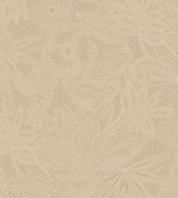 Floral Lace Wallpaper by Eijffinger Beige/Sand