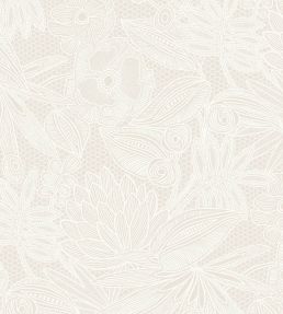 Floral Lace Wallpaper by Eijffinger White/Cream