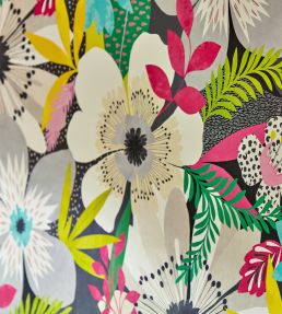 Floral Riot Wallpaper by Ohpopsi Citrus