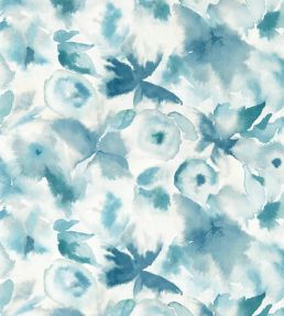 Flores Wallpaper by Harlequin Cornflower/First Light/Denim