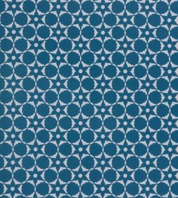 Flower Cut Out Wallpaper by Vanderhurd Indigo