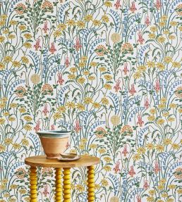 Flower Meadow Wallpaper by 1838 Wallcoverings Spring