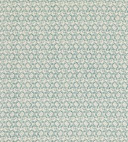 Flower Press Fabric by Baker Lifestyle Aqua