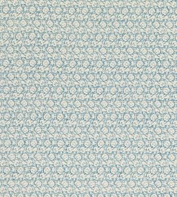 Flower Press Fabric by Baker Lifestyle Soft Blue