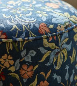 Flowers by May Fabric by Morris & Co Indigo