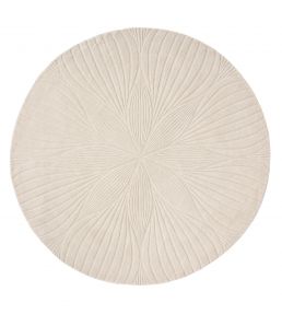 Wedgwood Folia Round rug Stone 38301-150 Stone