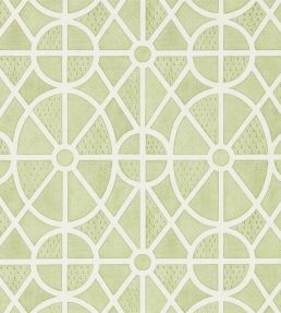 Garden Plan Wallpaper by Sanderson Garden Green