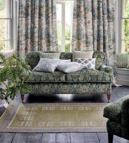 Lapura Velvet Fabric by GP & J Baker Blue