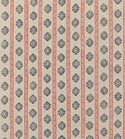 Alma Fabric by GP & J Baker Red/Indigo