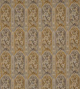 Winton Fabric by GP & J Baker Grey/Mustard