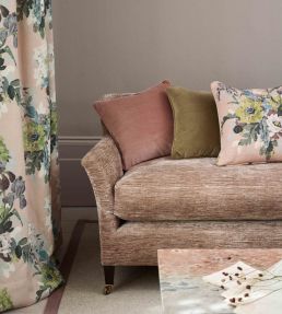 Keswick Velvet Fabric by GP & J Baker Sand