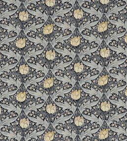 Tulip & Jasmine Fabric by GP & J Baker Indigo/Ivory