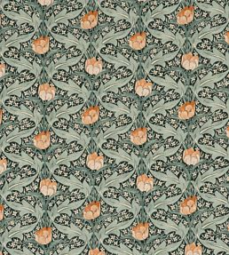 Tulip & Jasmine Fabric by GP & J Baker Teal