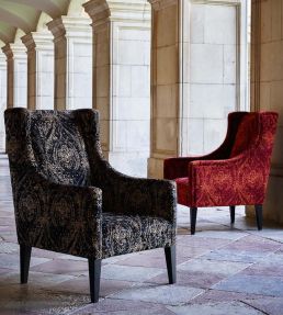 Wolsey Fabric by GP & J Baker Bronze / Ebony