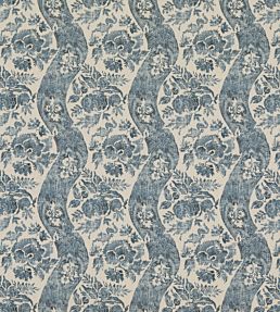 Caldbeck Fabric by GP & J Baker Indigo / Linen
