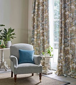 Rockbird Signature Fabric by GP & J Baker Teal