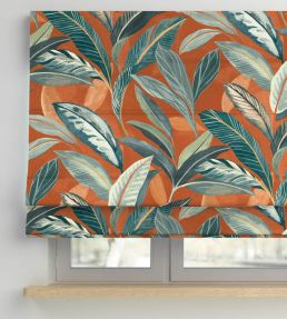 Grand Oasis Fabric by Arley House Amber