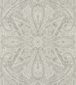 Grand Paisley Wallpaper by Zoffany Silver