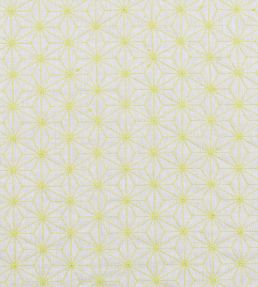 Grande Etoile Fabric by Vanderhurd Lime/Cream