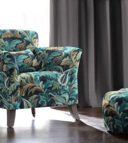 Grande Highgrove Fabric by Arley House Topaz