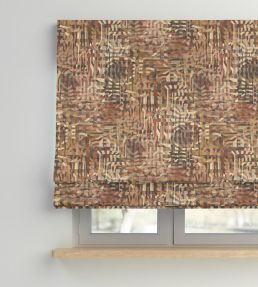 Grande Prism Fabric by Arley House Rust