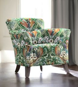 Grande Rostherne Fabric by Arley House Fern