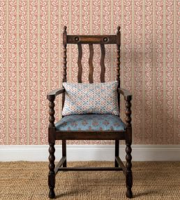 Grantly Fabric by GP & J Baker Indigo/Red