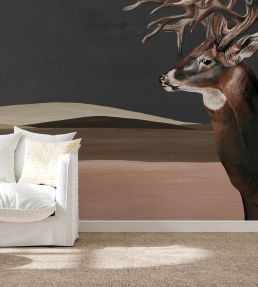 Great Deer Mural by Coordonne Nude