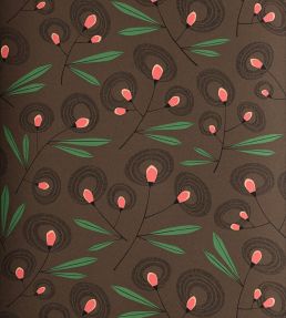 Halo Flower Wallpaper by MissPrint Chestnut