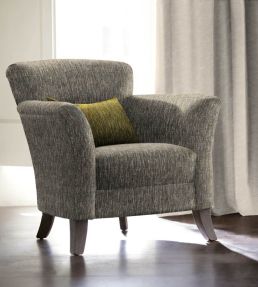 Hamilton Fabric by Arley House Graphite
