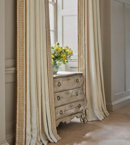 Hampton Fabric by James Hare Oystershell