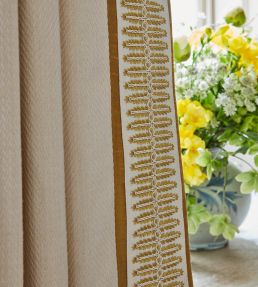 Hampton Fabric by James Hare Oystershell