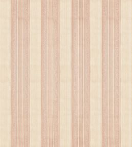 Hanover Stripe Fabric by Zoffany Tuscan Pink
