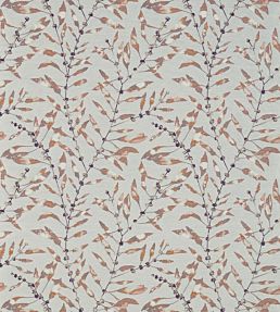 Chaconia Fabric by Harlequin Mandarin/Fig