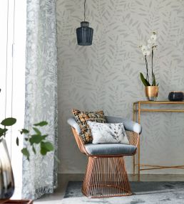 Chaconia Shimmer Wallpaper by Harlequin Sand