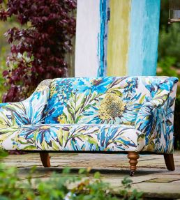 Floreale Fabric by Harlequin Turquoise/Multi