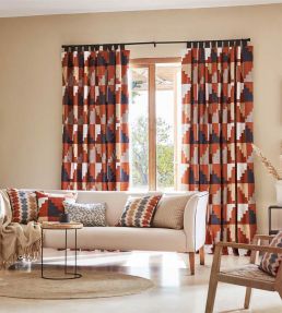 Mehari Fabric by Harlequin Sky/Maize/Charcoal