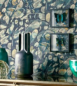 Lamina Wallpaper by Harlequin Titanium/Oyster