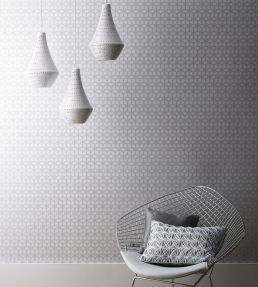 Trellis Wallpaper by Harlequin Pearl