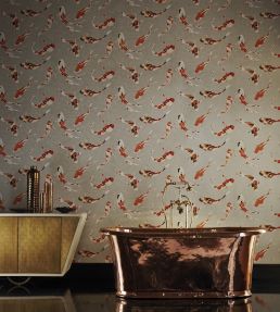 Koi Wallpaper by Harlequin Paprika