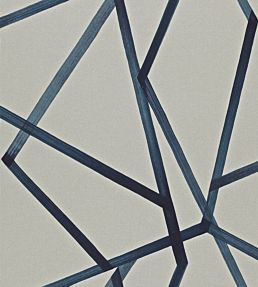 Sumi Wallpaper by Harlequin Linen/Indigo