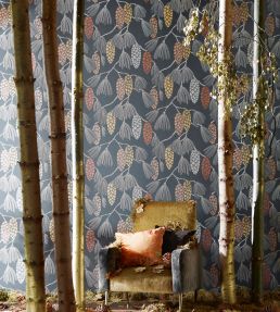 Epitome Wallpaper by Harlequin Copper/Gold/Sepia