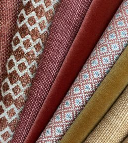 Harwood Fabric by GP & J Baker Tomato
