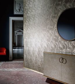 Hawksmoor Wallpaper by Zoffany Limestone