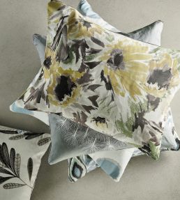 Helianthus Fabric by Harlequin Sunflower / Grass / Awakening