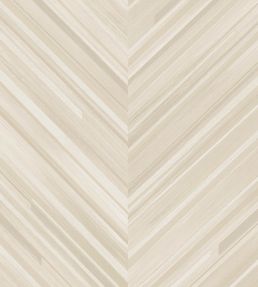 Herringbone Wallpaper by Eijffinger Cream/White